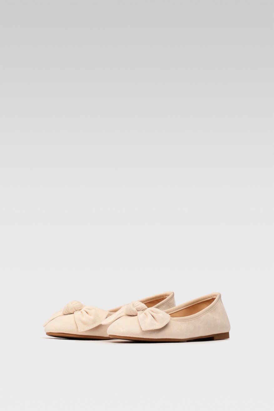 
                Jenny Fairy - Baleriny z aplikacją beżowe - 5903698466408