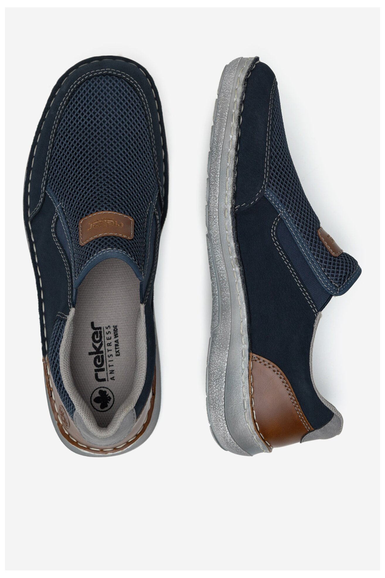 Pantofi casual Rieker 03053-14 BLEUMARIN ÎNCHIS