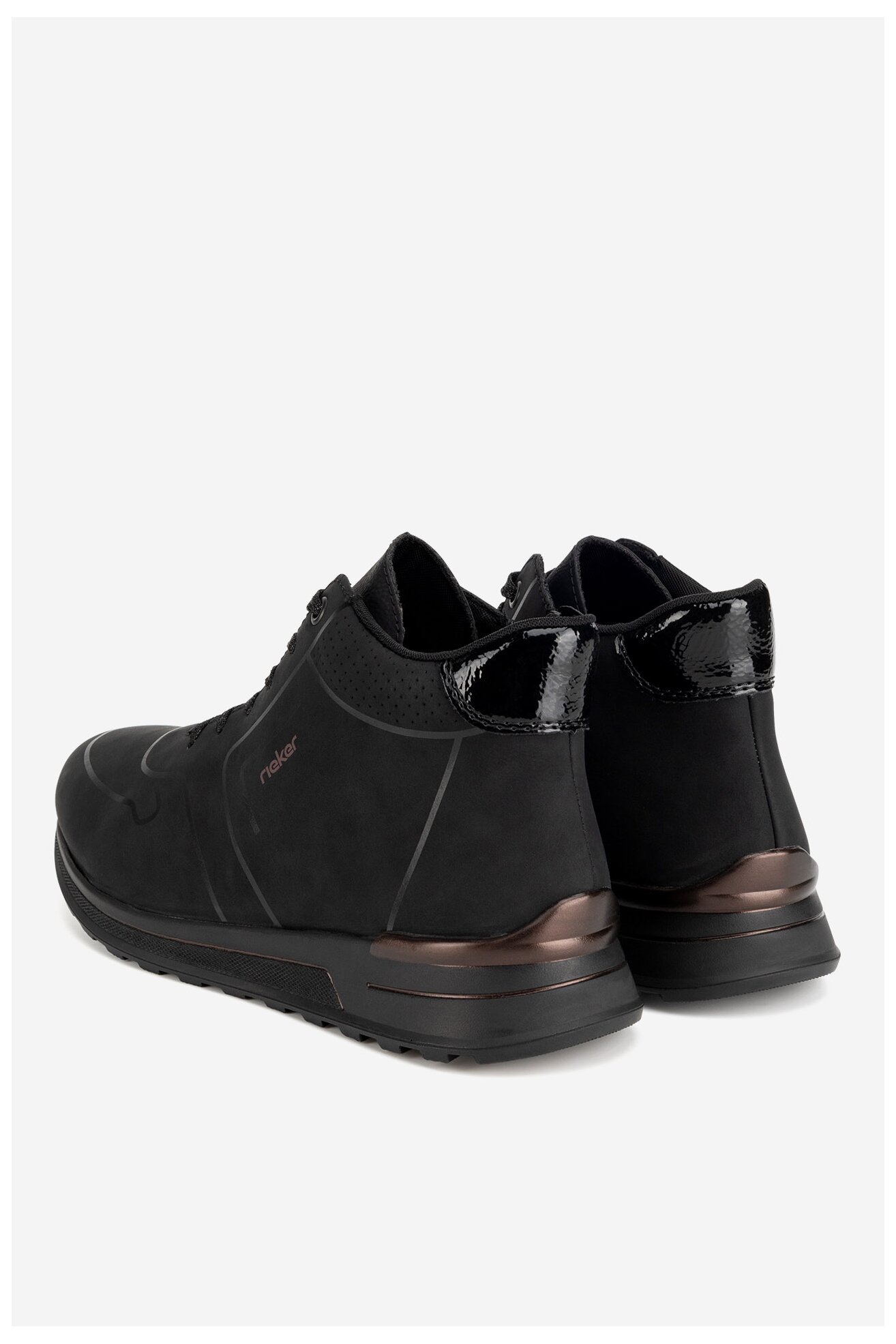 Bocanci Rieker N1405-00 NEGRU