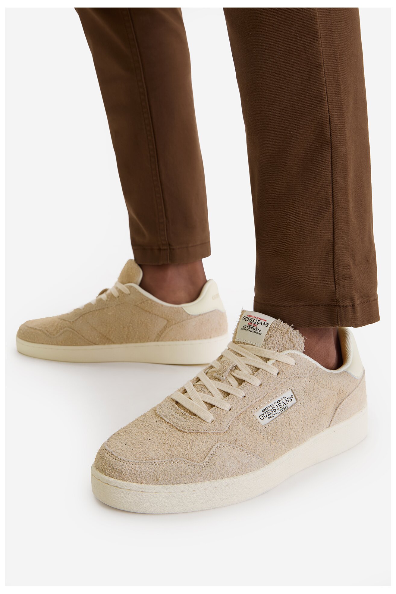 Sneakers GUESS JEANS EO-LUNARI-02 WE Beżowy