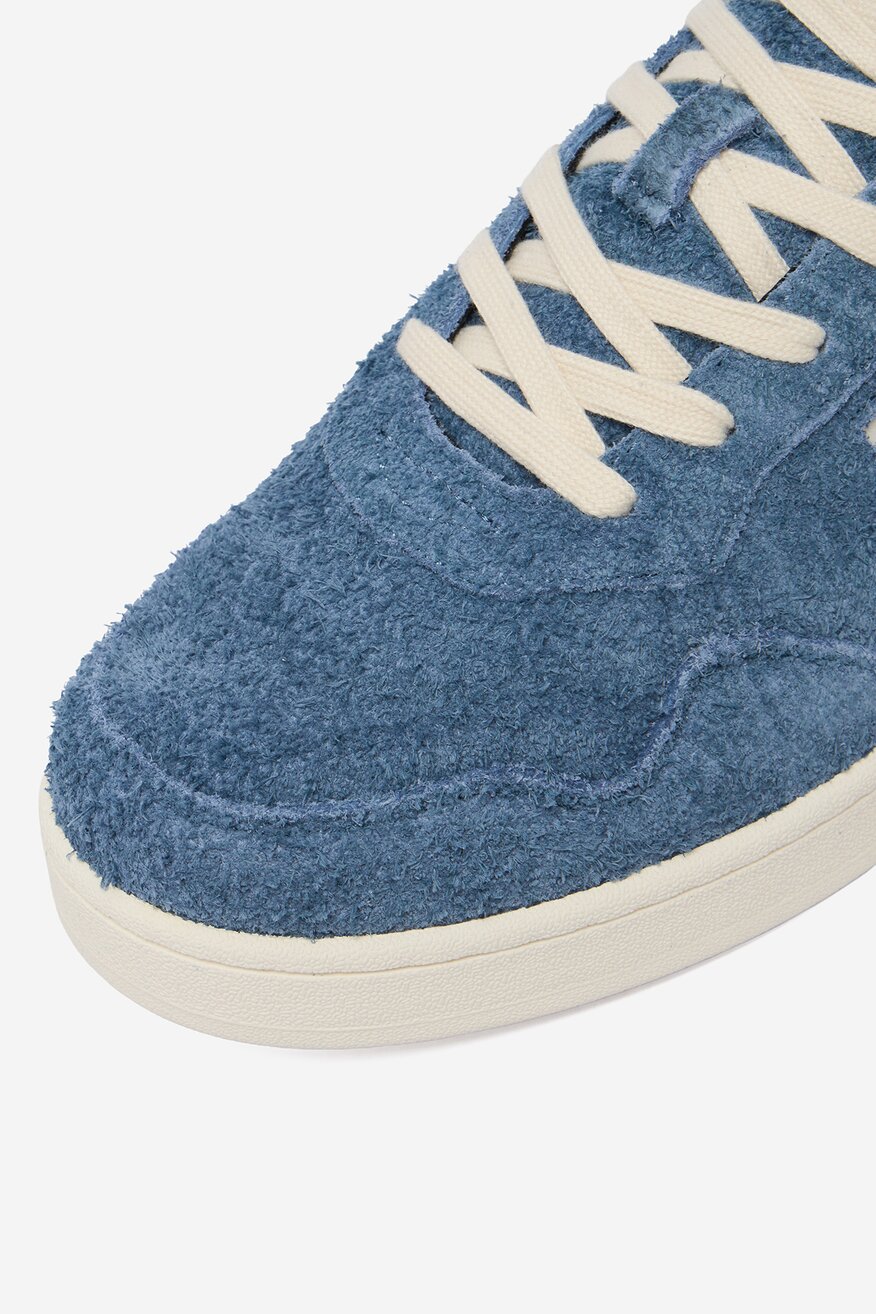 
                GUESS JEANS - Sneakersy skórzane - 5906751657331