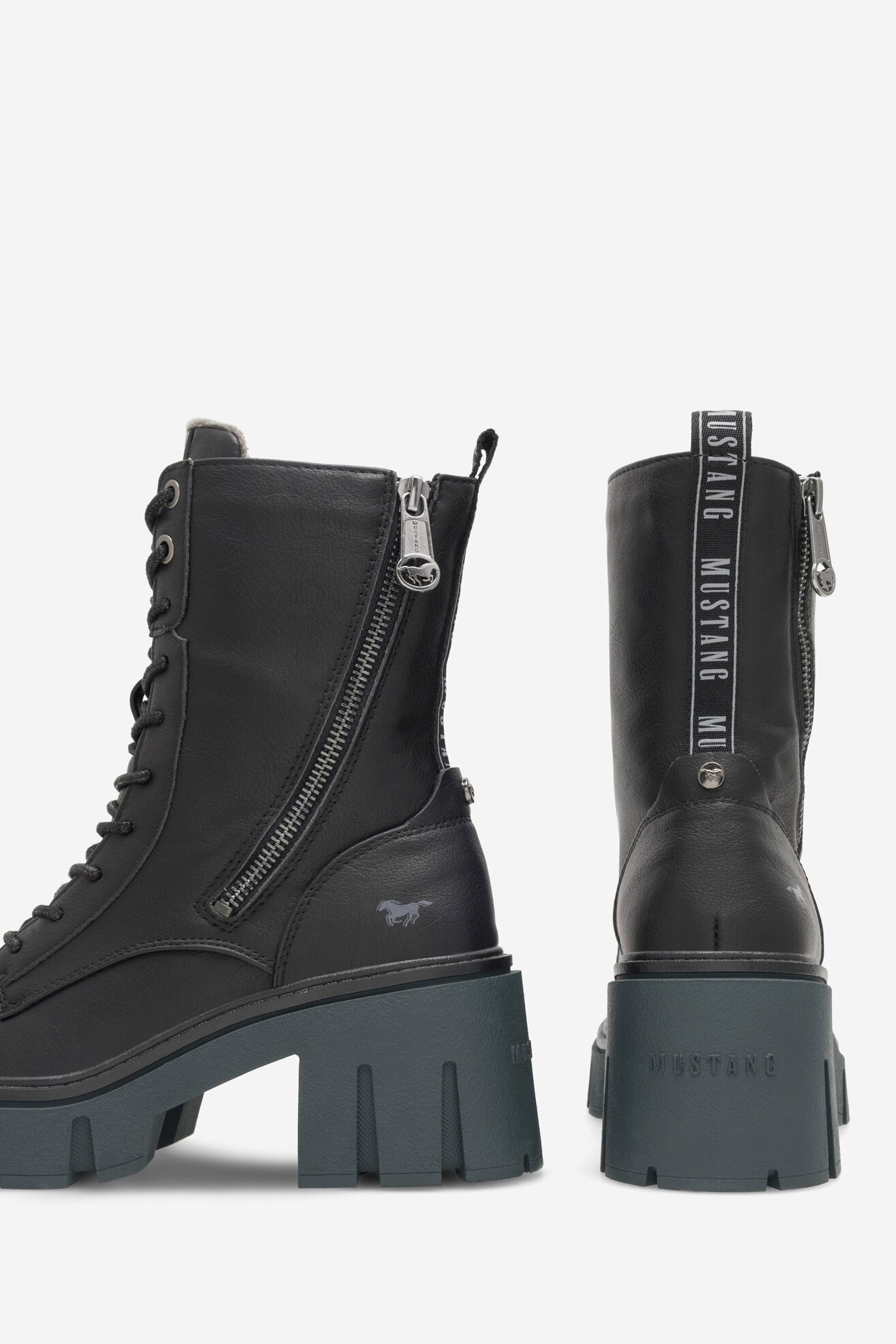 Боти Mustang 1471-502 ЧЕРЕН