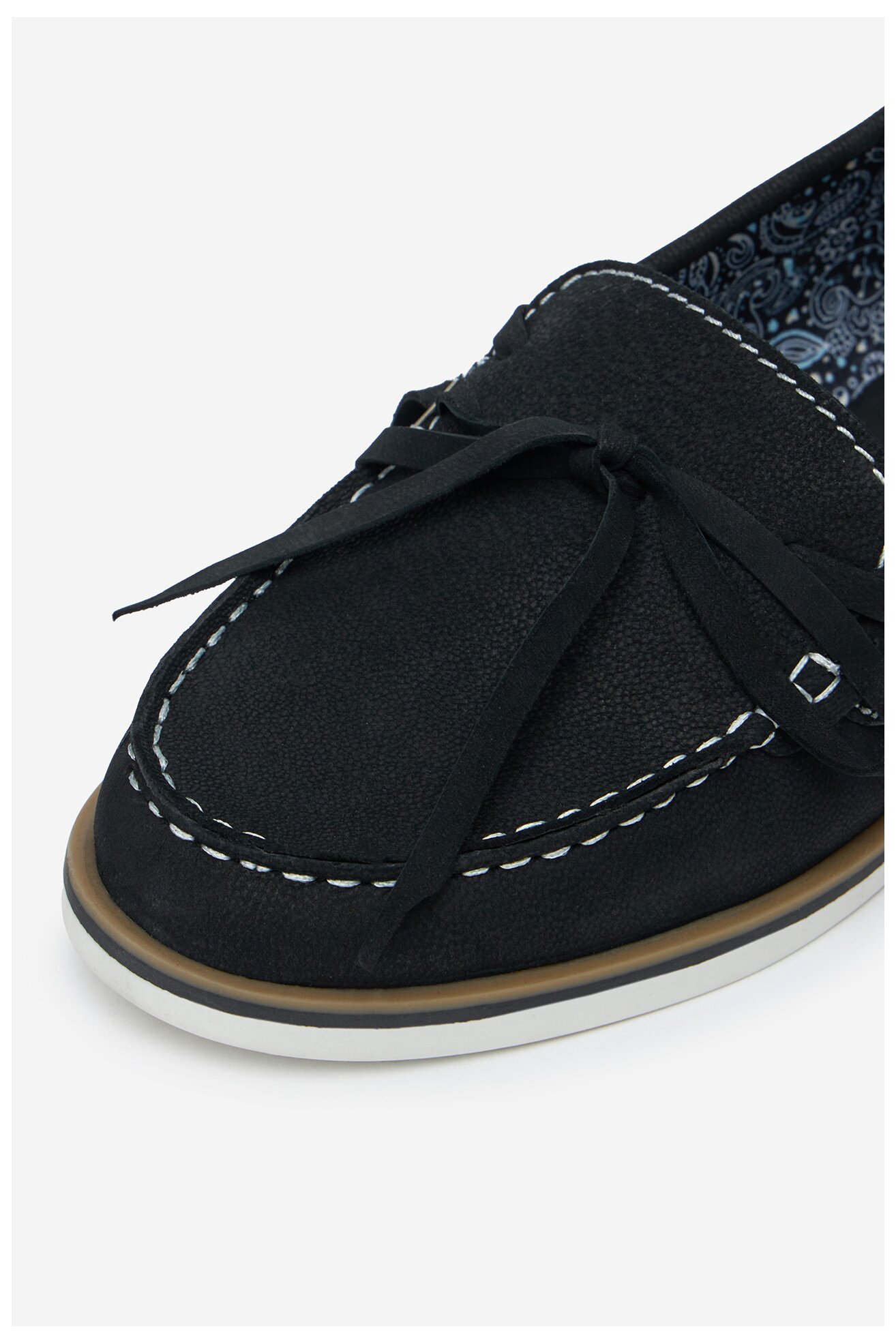 Mokasyn Beverly Hills Polo Club WI16-SKIPER-01 Czarny