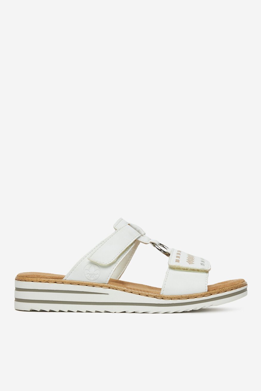 
                Șlapi Rieker ALB - 2230078427326