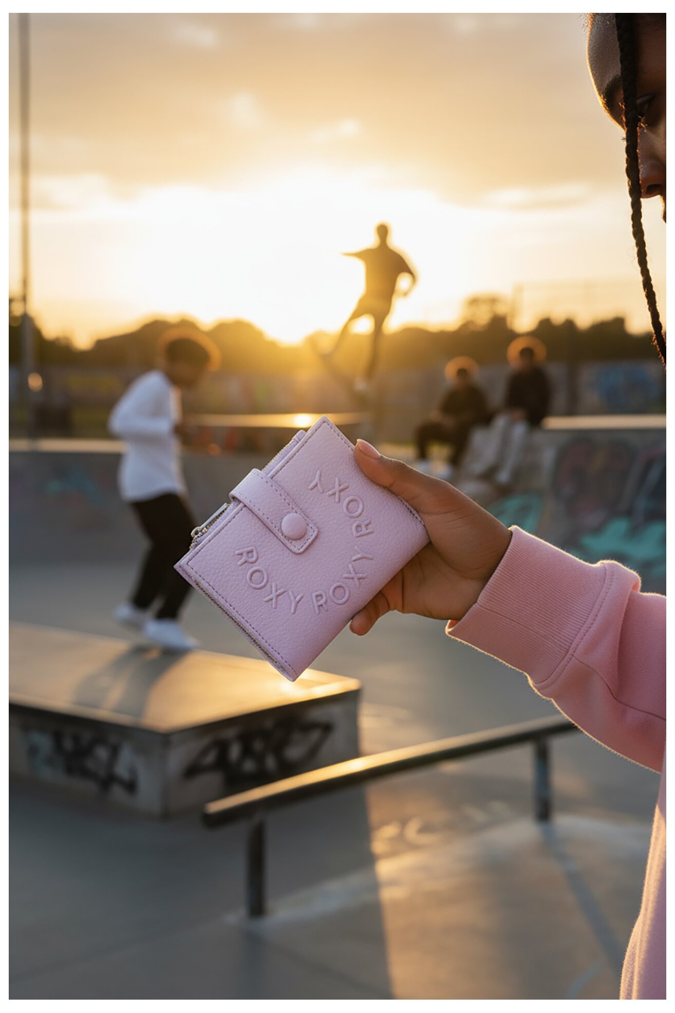 Portofel femei ROXY CEO-RX-W1-004-AW25 MOV DESCHIS