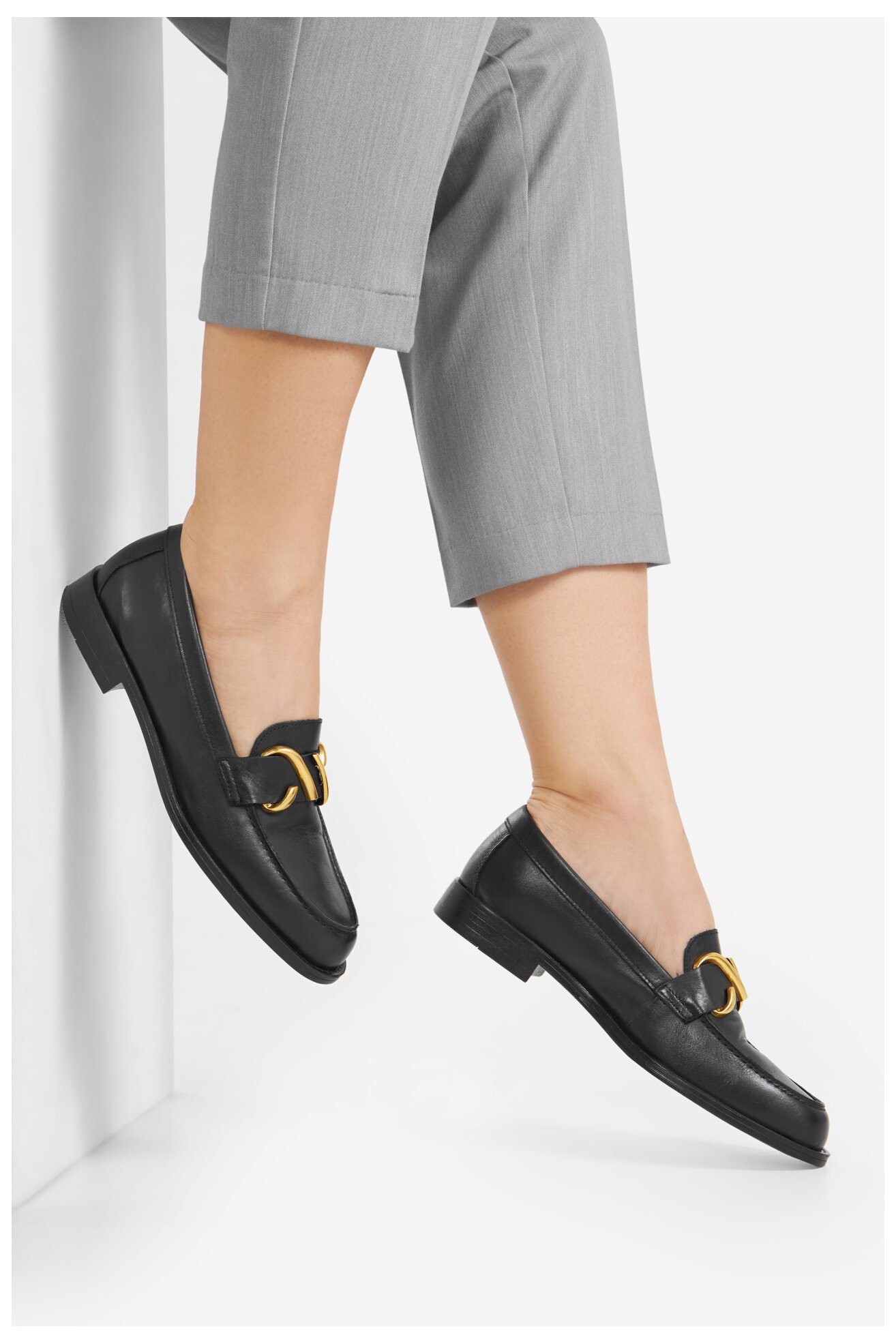 Mokasine Gino Rossi ELSA-E25-26397 CRNA