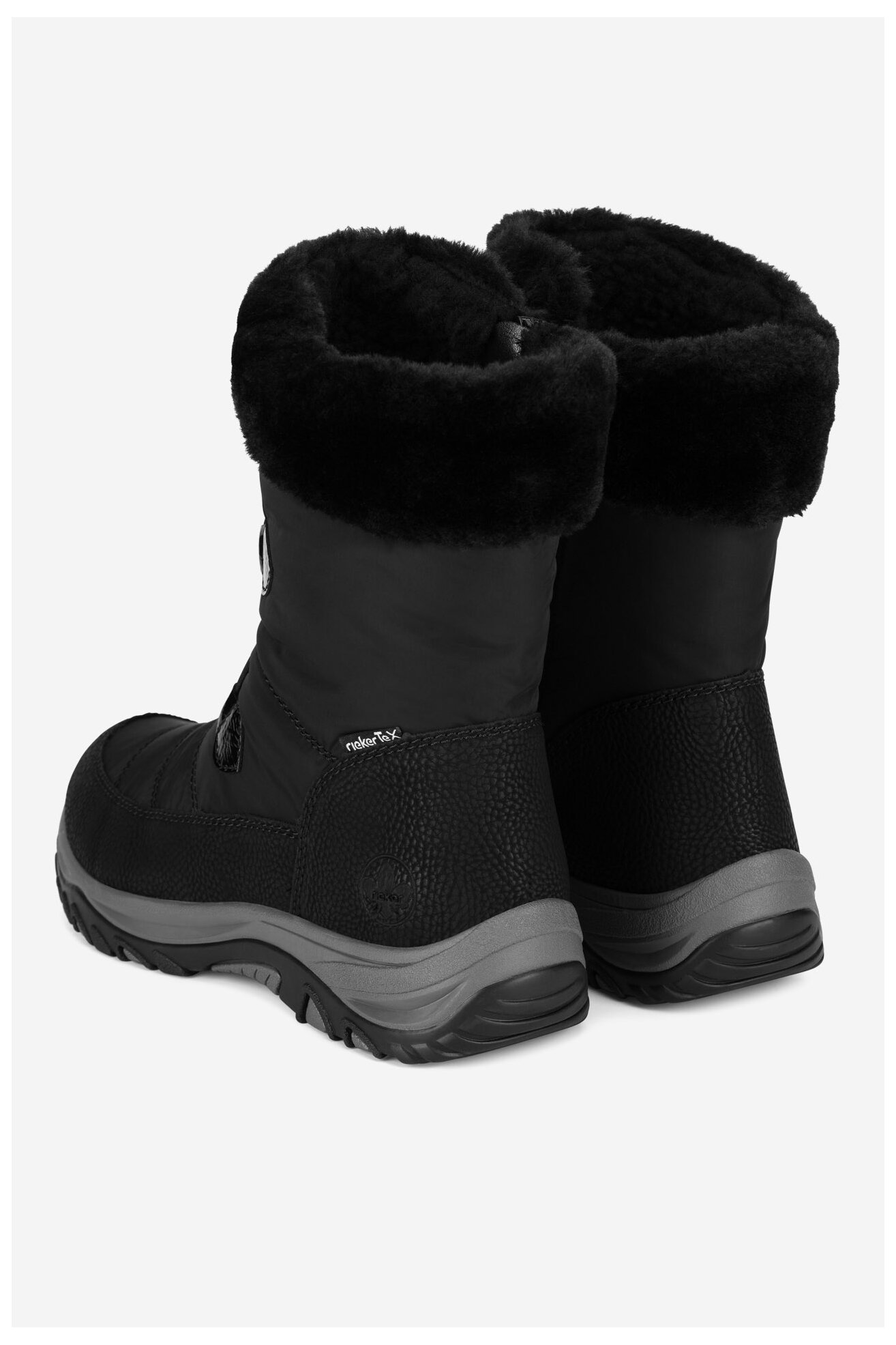 Botki Rieker M9683-00 Czarny