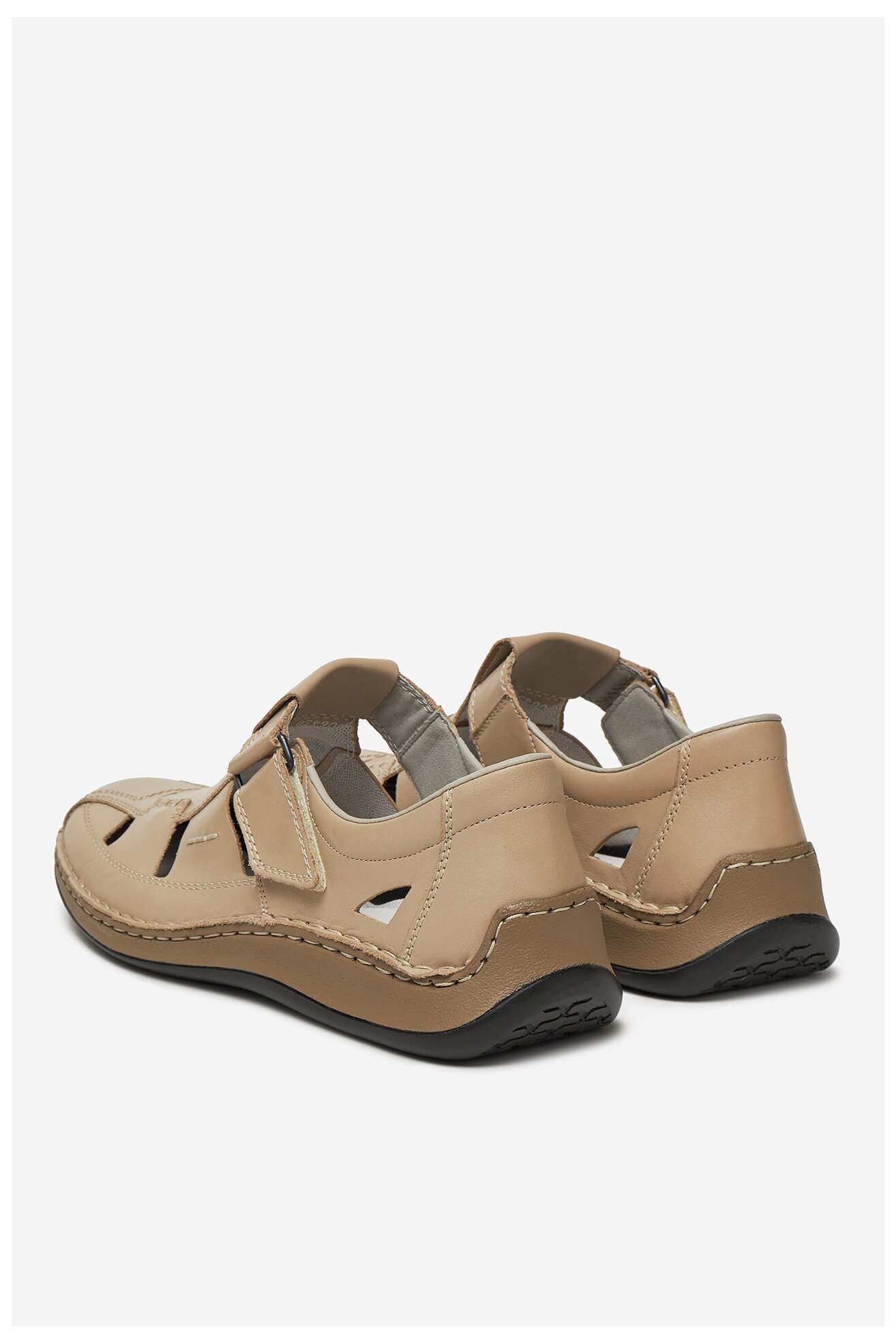 Sandały Rieker 05284-60 Beżowy