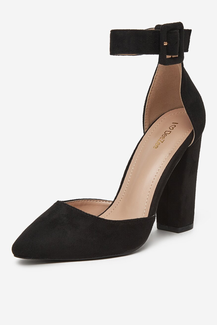 Pantofi cu toc DeeZee NEGRU - 5906751099223