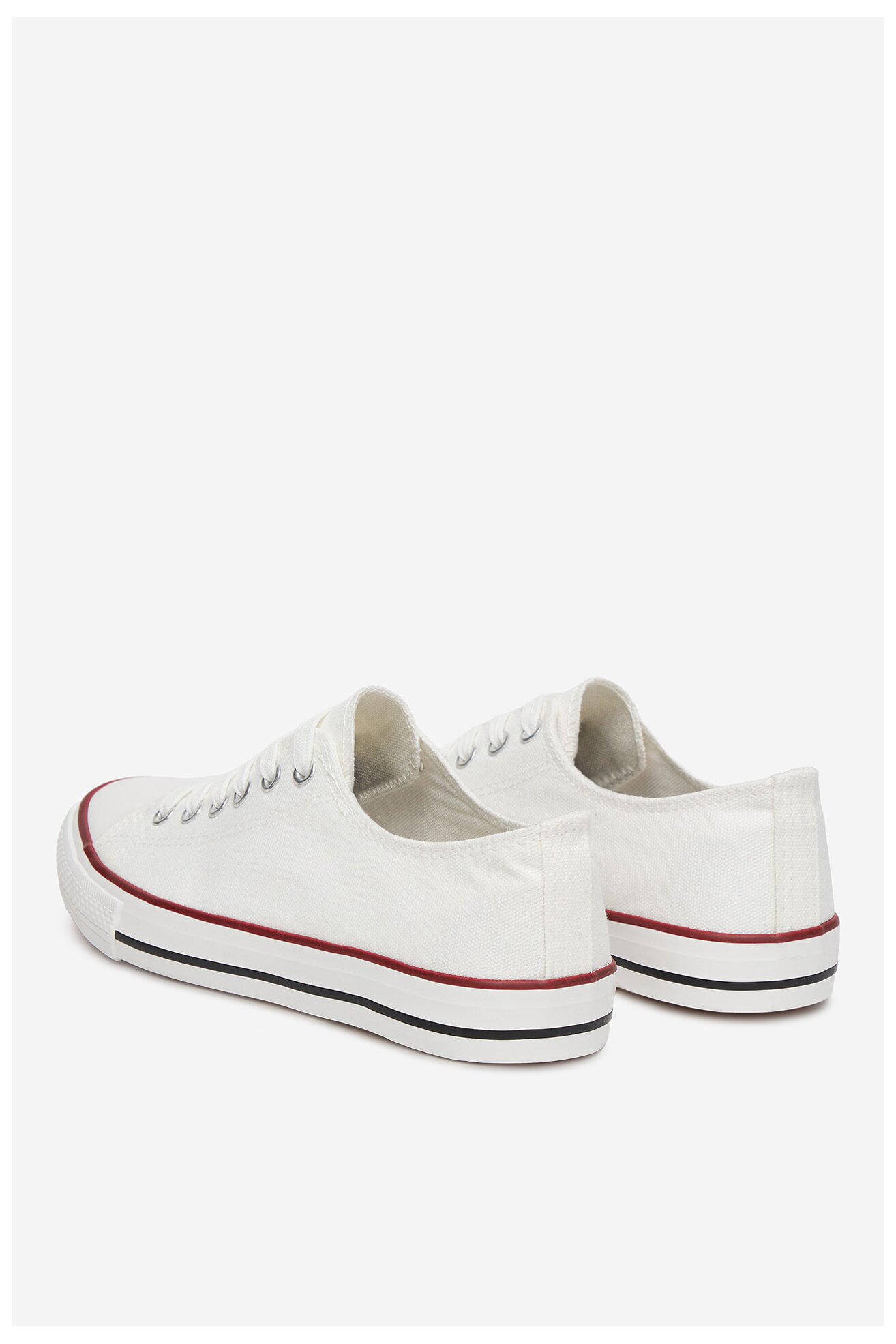 Pantofi pânză DeeZee CT0513-26 ALB