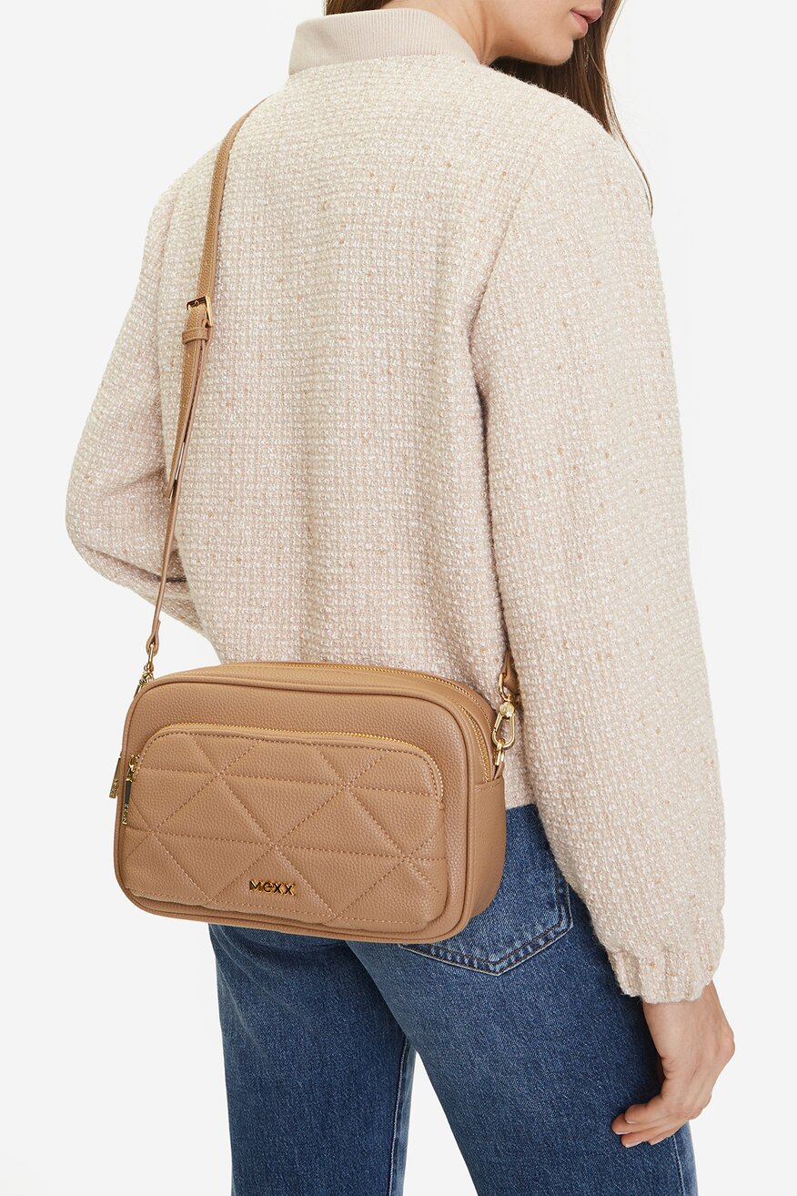 Дамска чанта Mexx КАМЕЛ - 5906751215609