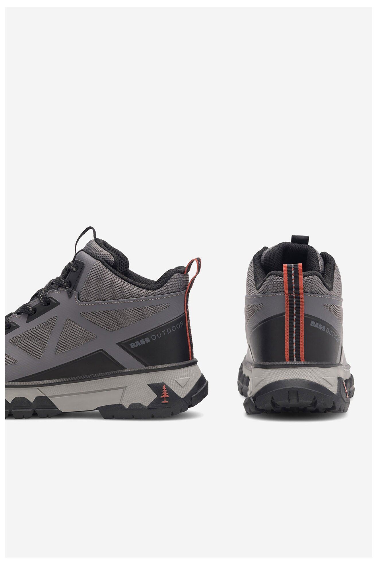 Trzewiki BASS OUTDOOR BA12T001 GARGOYLE - GLE Szary