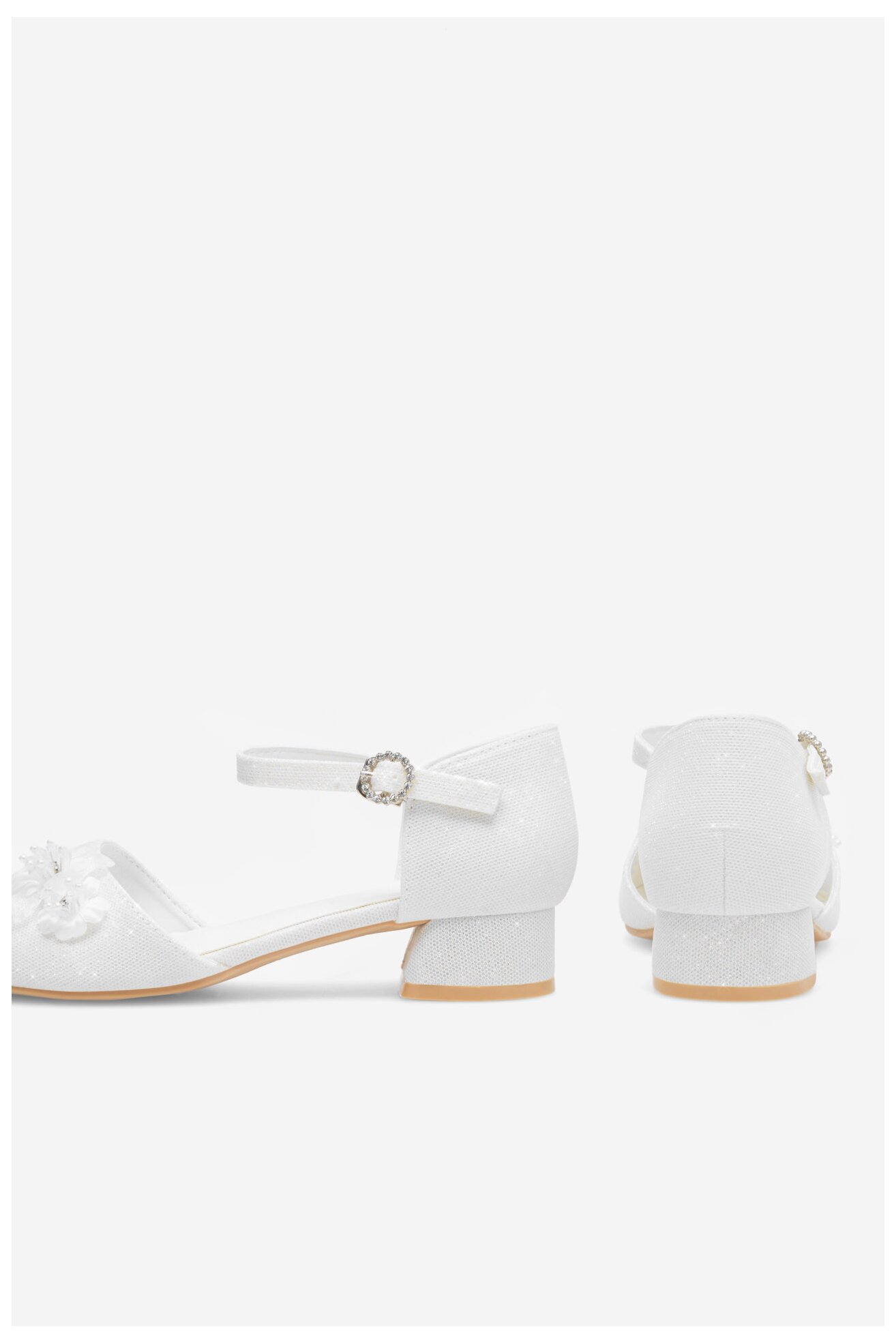 Baleriny Nelli Blu CM230522-7 FEHÉR