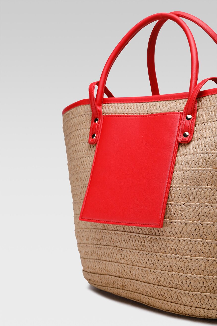 
                Jenny Fairy - Torebka plażowa czerwona - 5904248697143