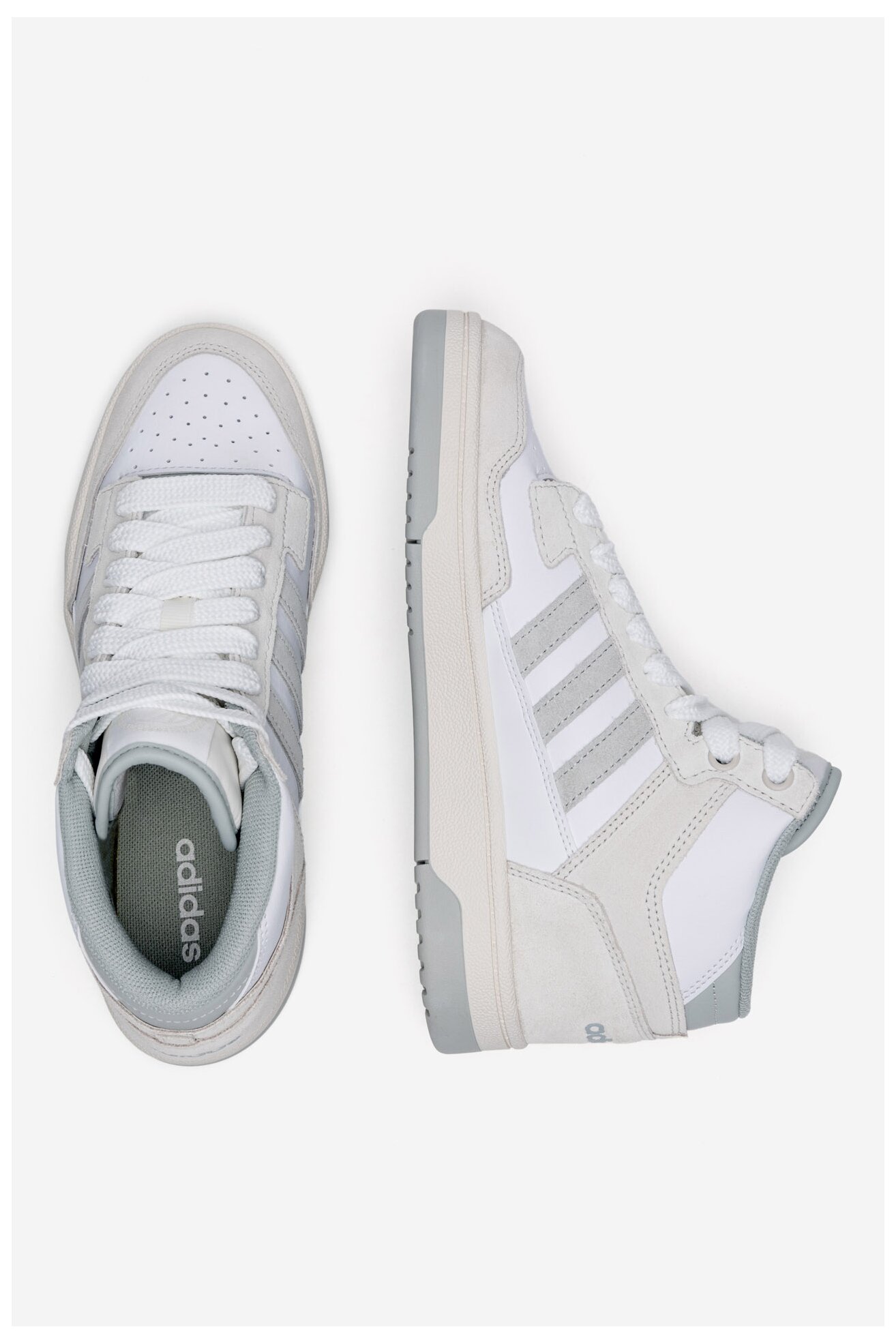 Obuwie sportowe adidas RAPID COURT MID W JP5874 Szary