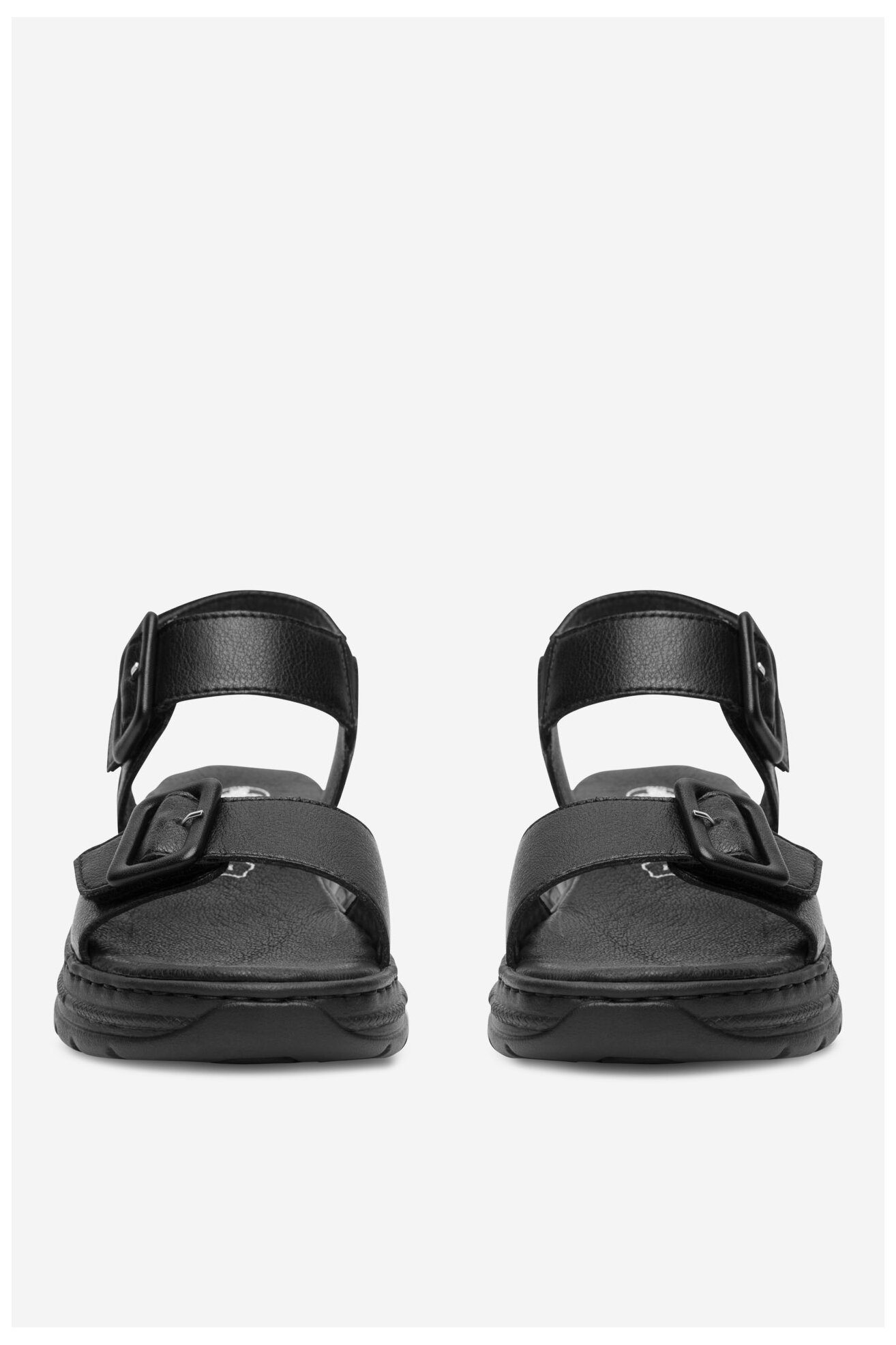 Sandały Rieker 66680-00 Czarny