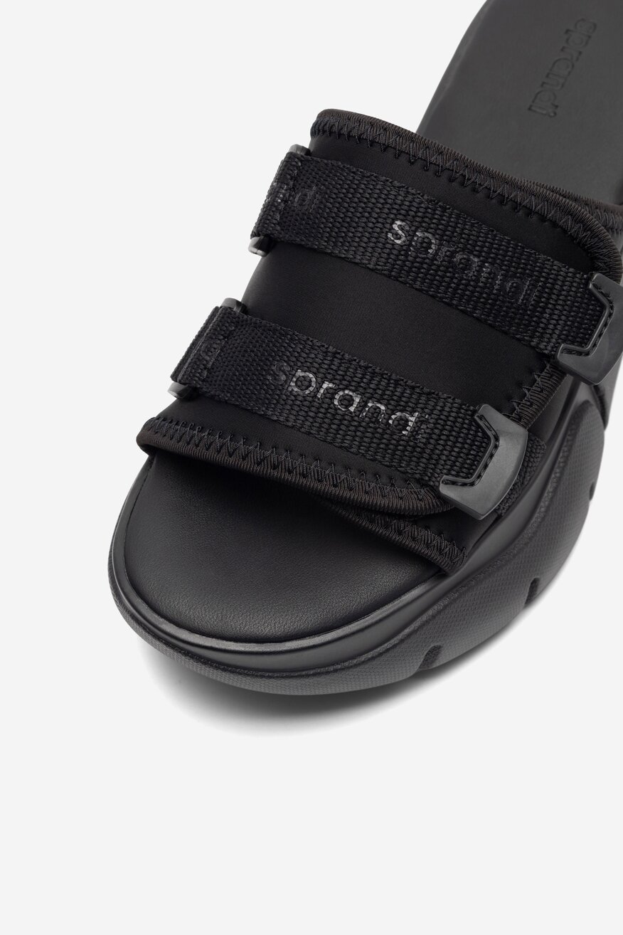 Sprandi - Klapki czarne - 5904862865461