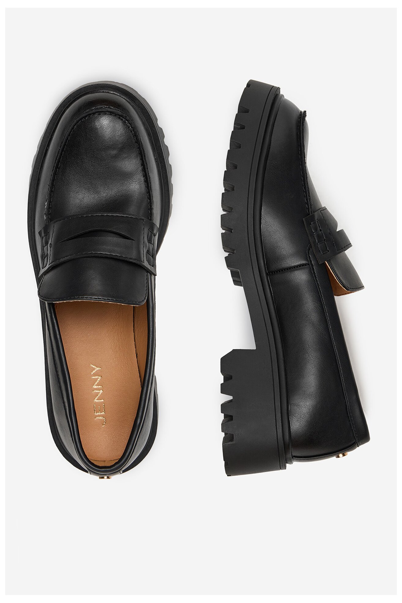 Mokaszin Jenny CEO-HY2T630-5 FEKETE