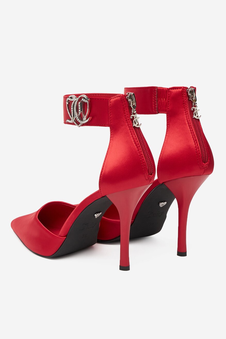 Lodičky Juicy Couture ČERVENÁ - 5906751452523
