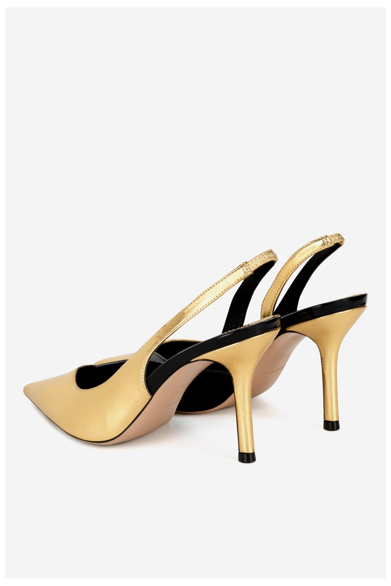 Елегантни обувки EVA MINGE ANGELICA-V1299-303-1 ЗЛАТИСТ