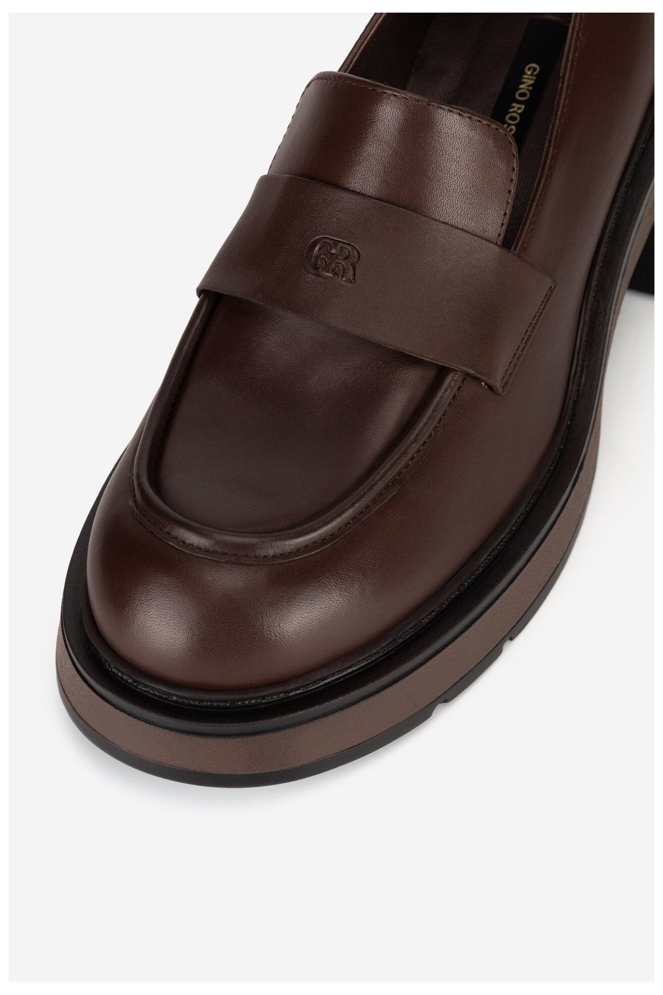 Mokasyn Gino Rossi DOROTA-01W1-001 Brązowy