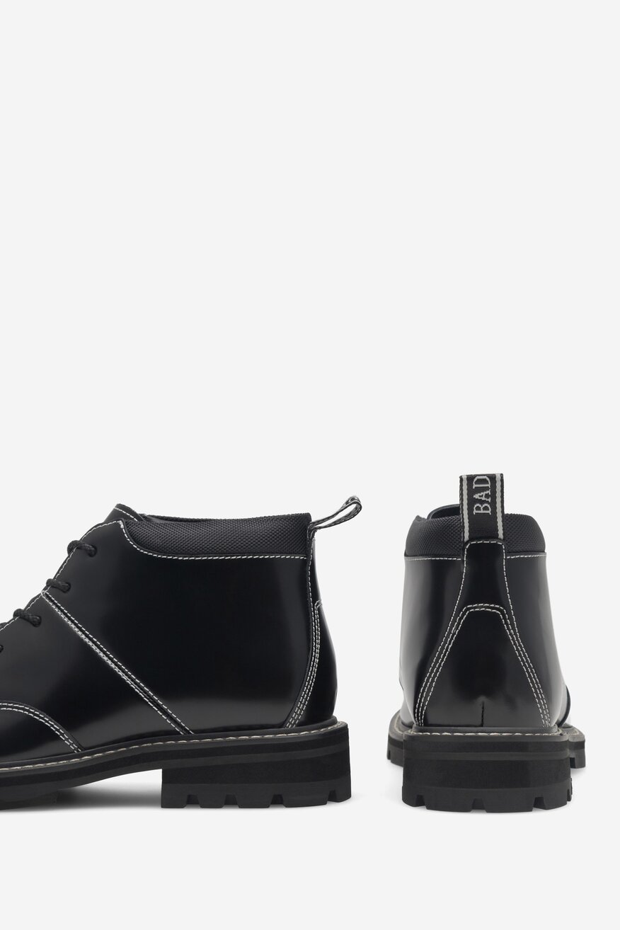 Badura - Skórzane trzewiki - 5905588176701