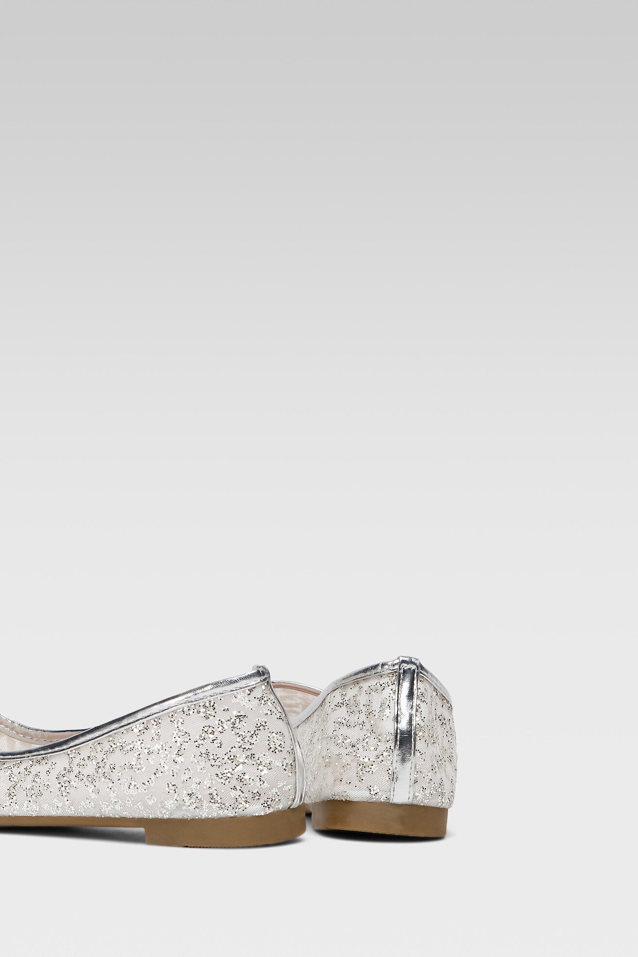 Baleriny Jenny Fairy KL-0911-01 Srebrny