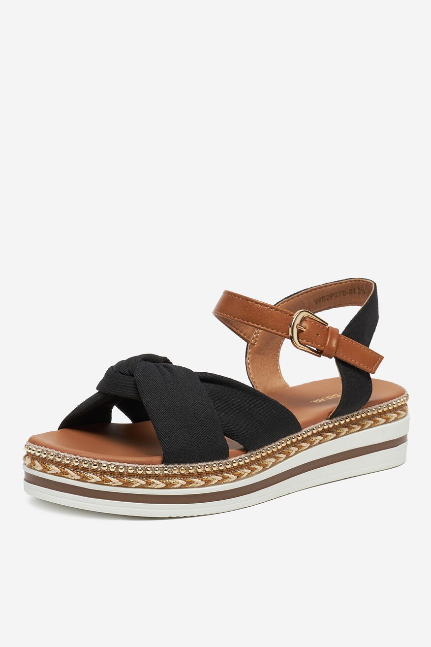Sandale Clara Barson NEGRU - 5904862310572