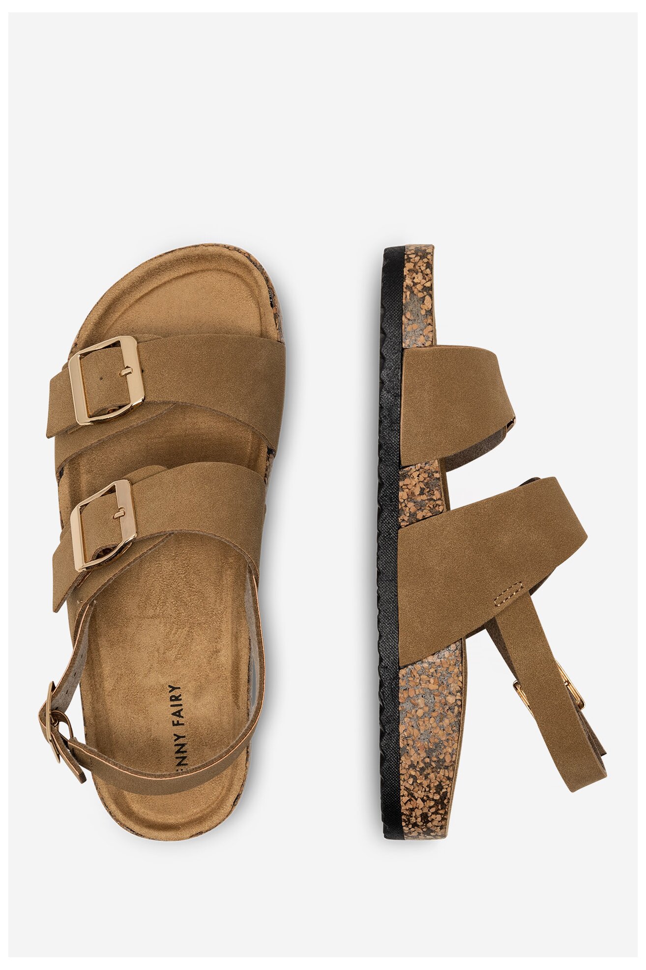 Sandały Jenny Fairy WS20161-43 Camel