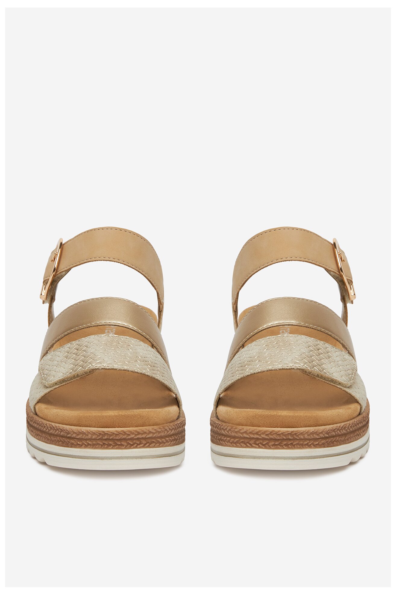 Sandały Remonte D0Q55-91 Beżowy