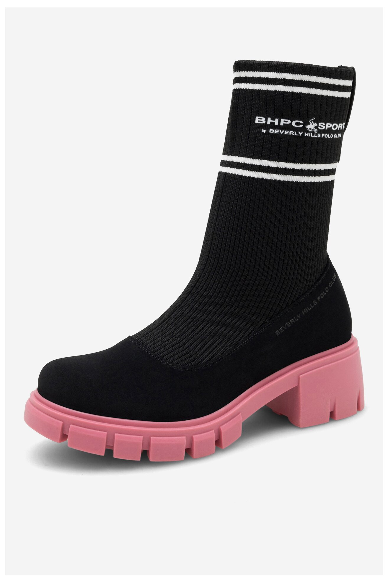 Botki Beverly Hills Polo Club WS5575-18 Różowy