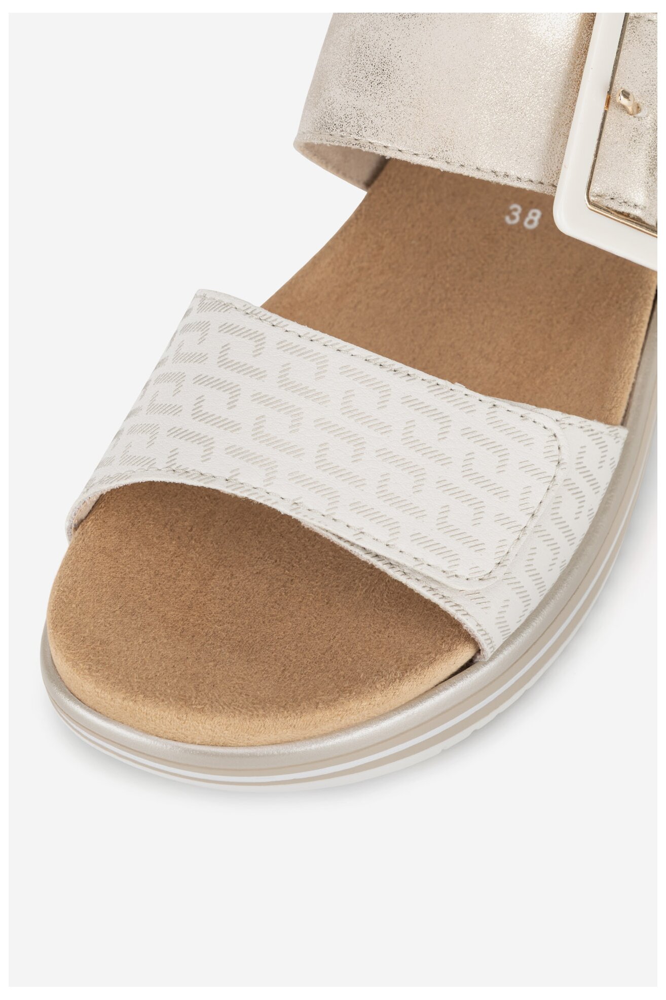 Сандали Remonte D1J53-90 СЛОНОВА КОСТ