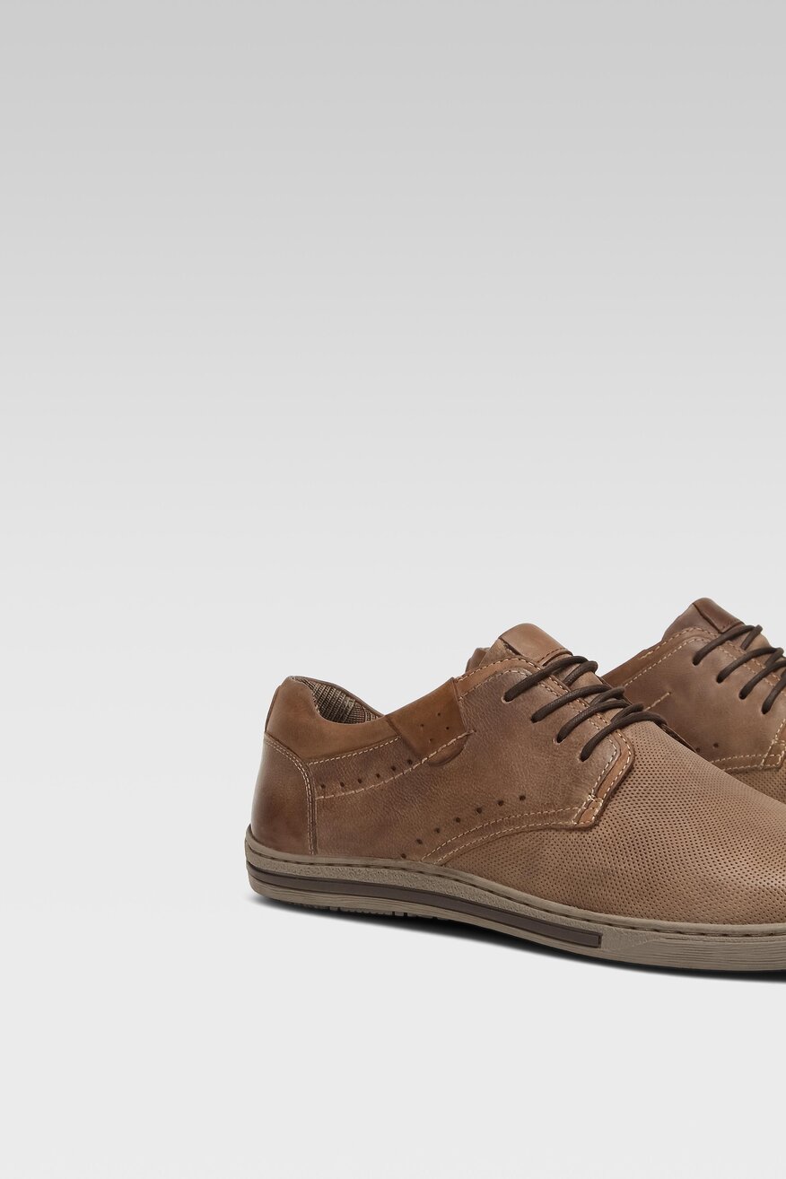 
                Cesare Cave - Półbuty skórzane - 5904862577937