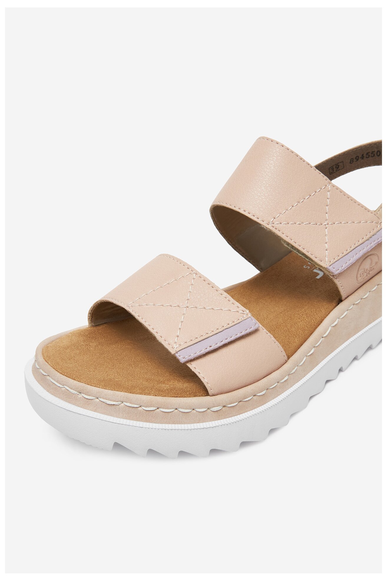 Sandały Rieker V4475-31 Beżowy