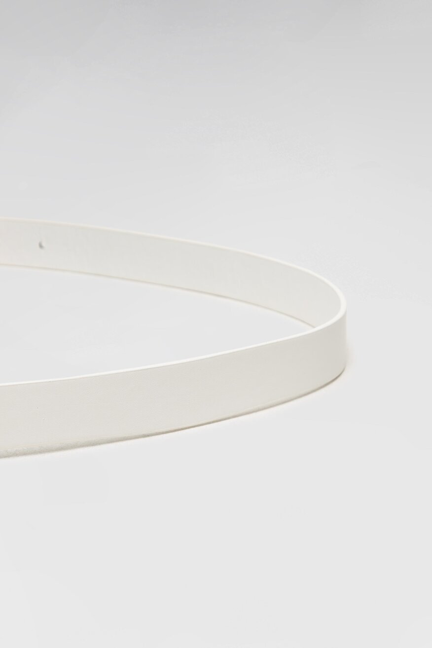 
                Jenny Fairy - Pasek damski pastelowy biały - 5904248381332