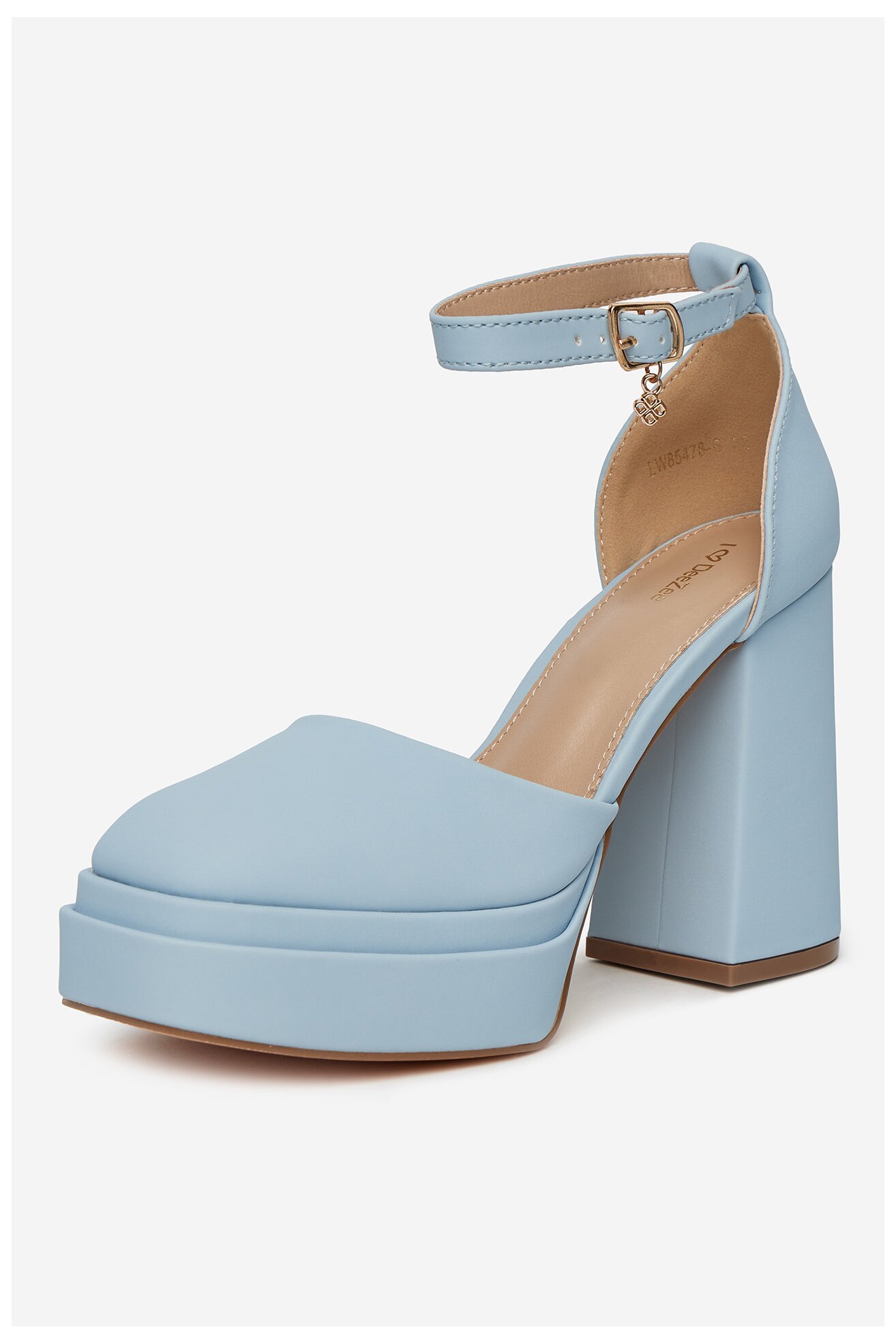 Pantofi cu toc DeeZee LW85478-6 ALBASTRU