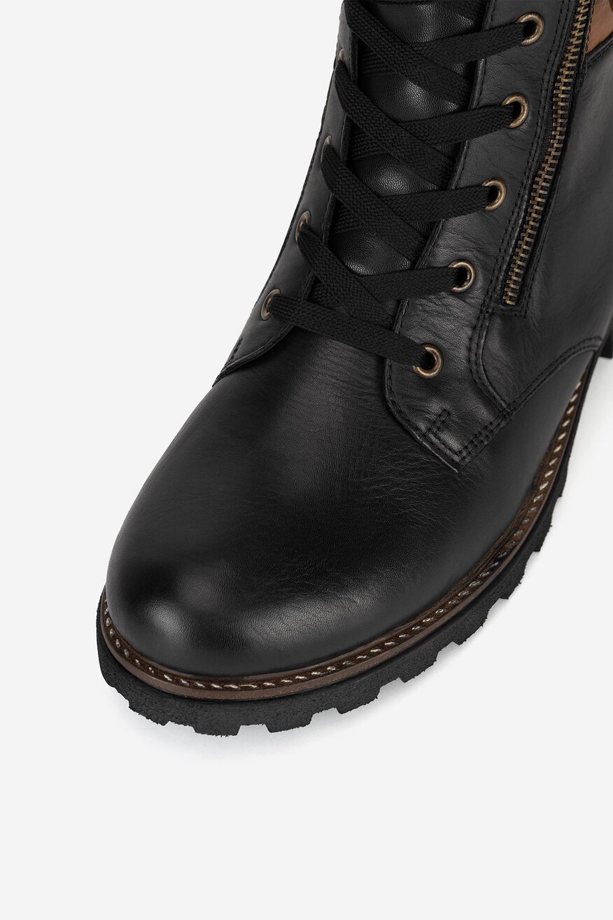 Remonte - Trzewiki skórzane ocieplane - 2230068916755