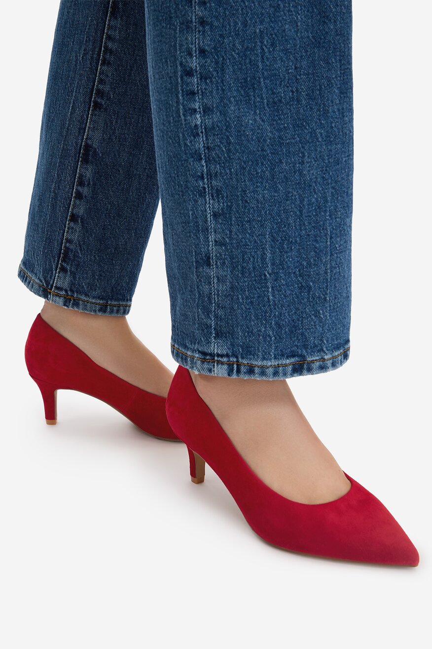 
                Елегантни обувки Lasocki ЧЕРВЕН - 5906751657218