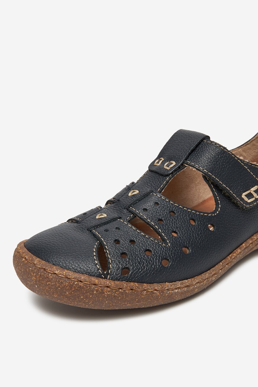 Rieker - Baleriny skórzane - 2230078396875