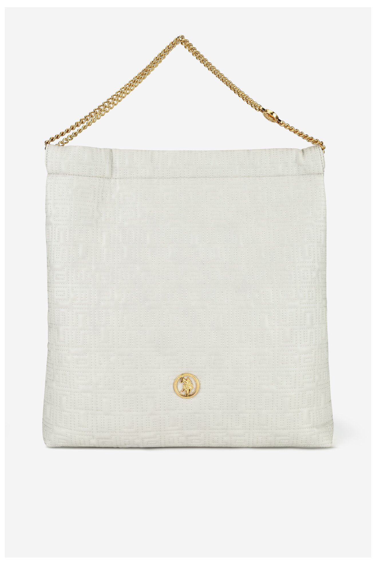 Дамска чанта U.S. POLO ASSN. BIUXT8405WVP СЛОНОВА КОСТ