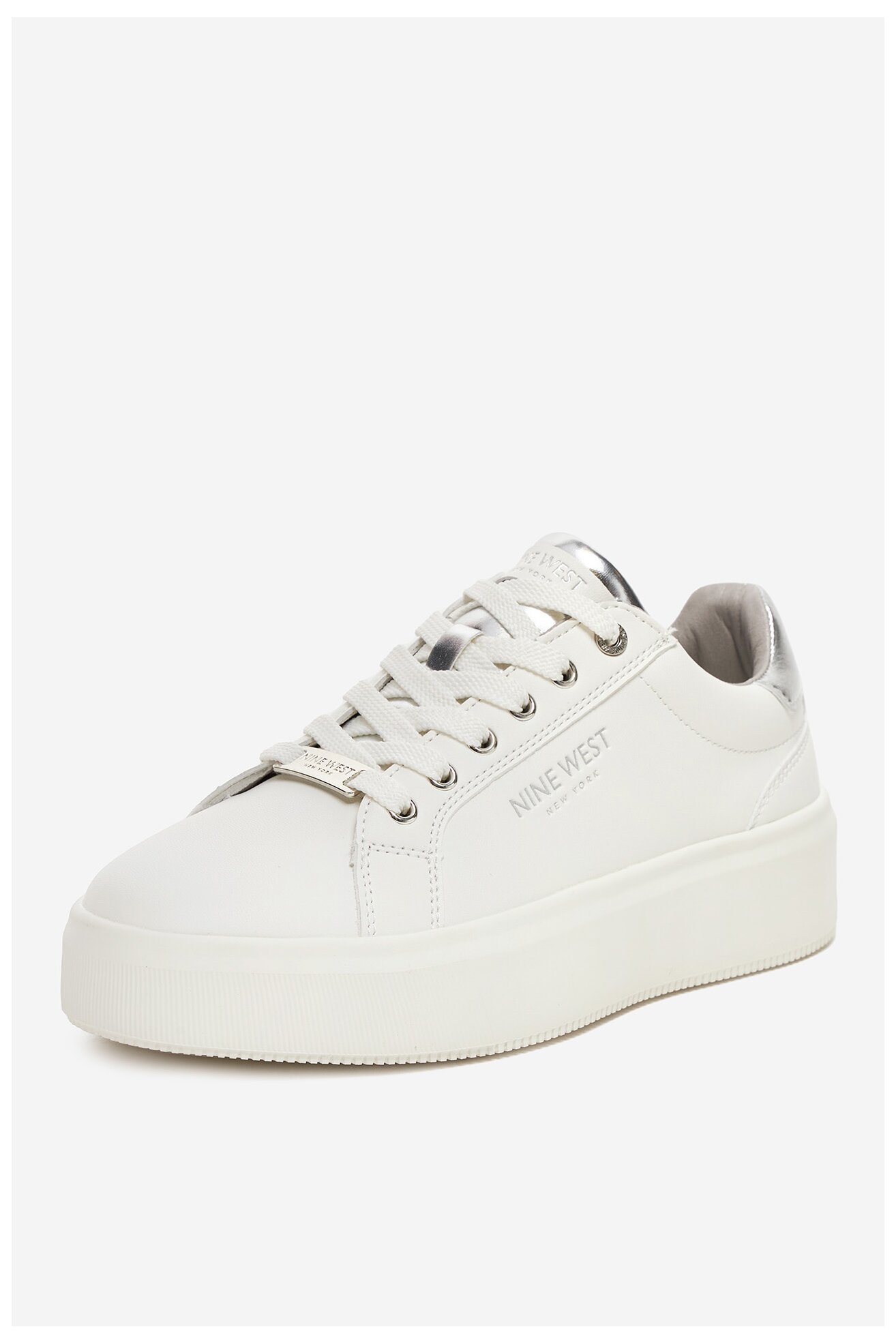 Sneakers NINE WEST SS25-3C066 Srebrny