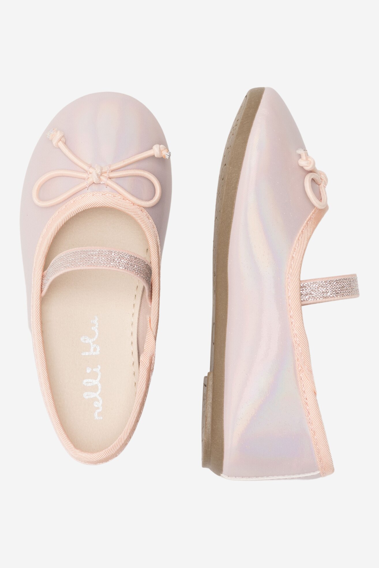 Baleriny Nelli Blu CSS20395-03 Różowy jasny