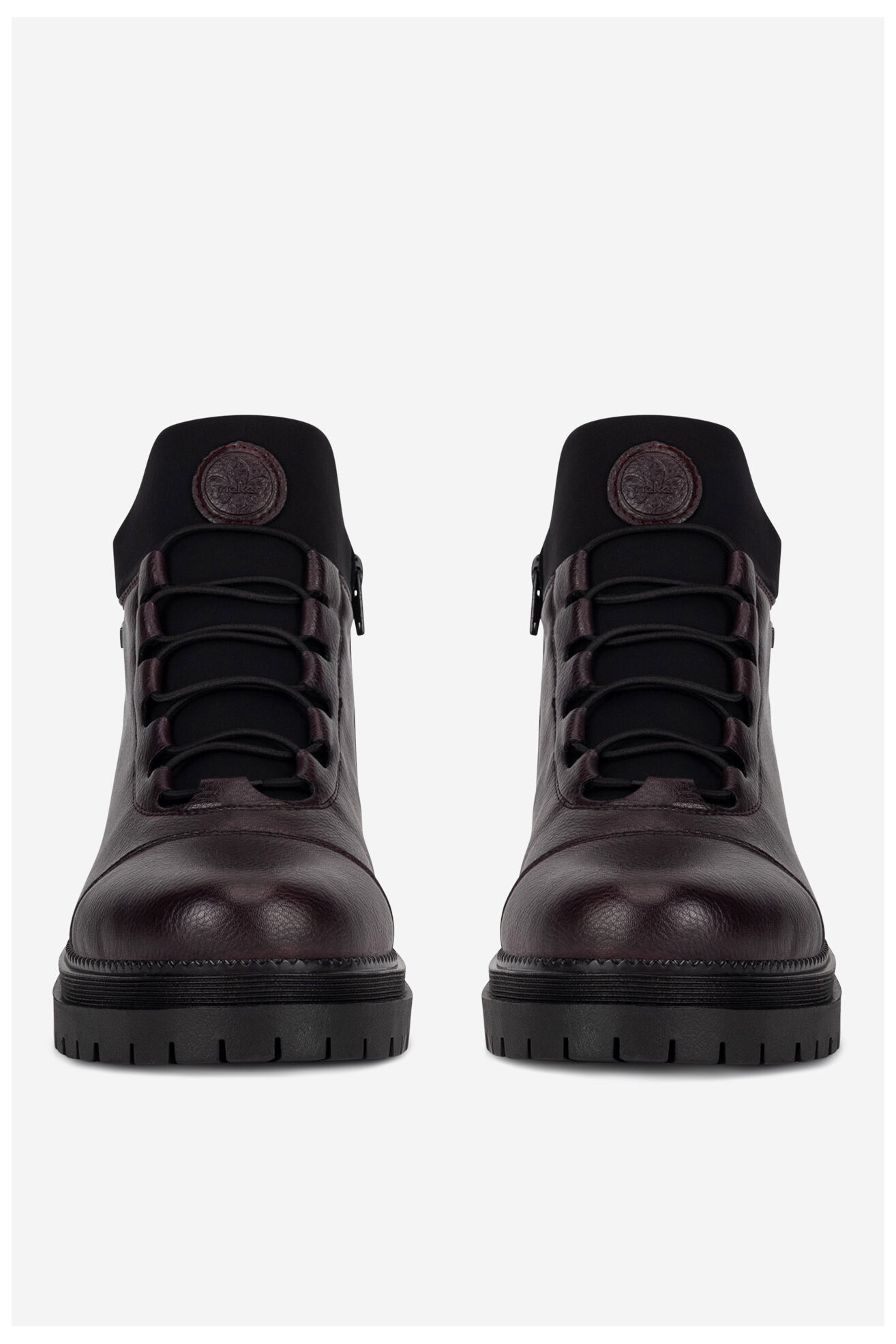 Боти Rieker Y3163-35 ТЪМНО БОРДО