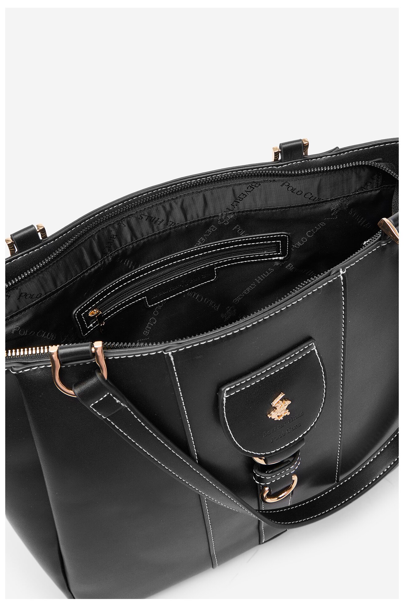 Сумка З Ремінцем Beverly Hills Polo Club CEO-BHPC-C-025-09 ЧОРНИЙ