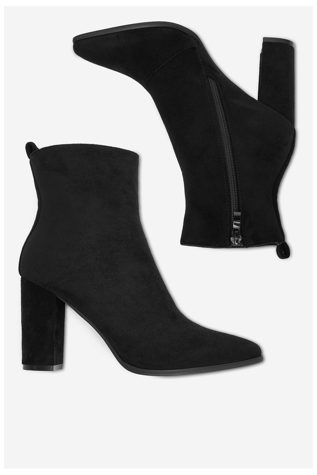 Kotníková obuv DeeZee E-5133-6 ČERNÁ