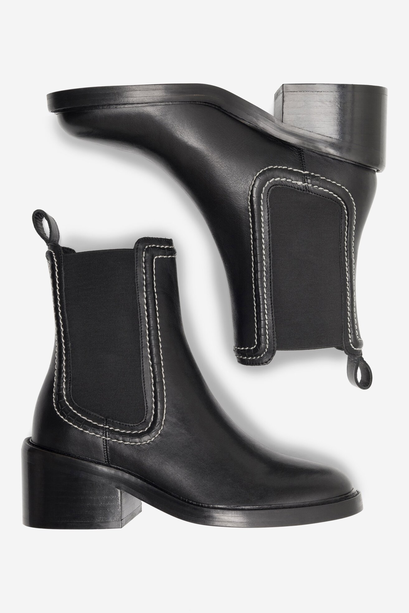 Botki Gino Rossi ALBA-110382 Czarny