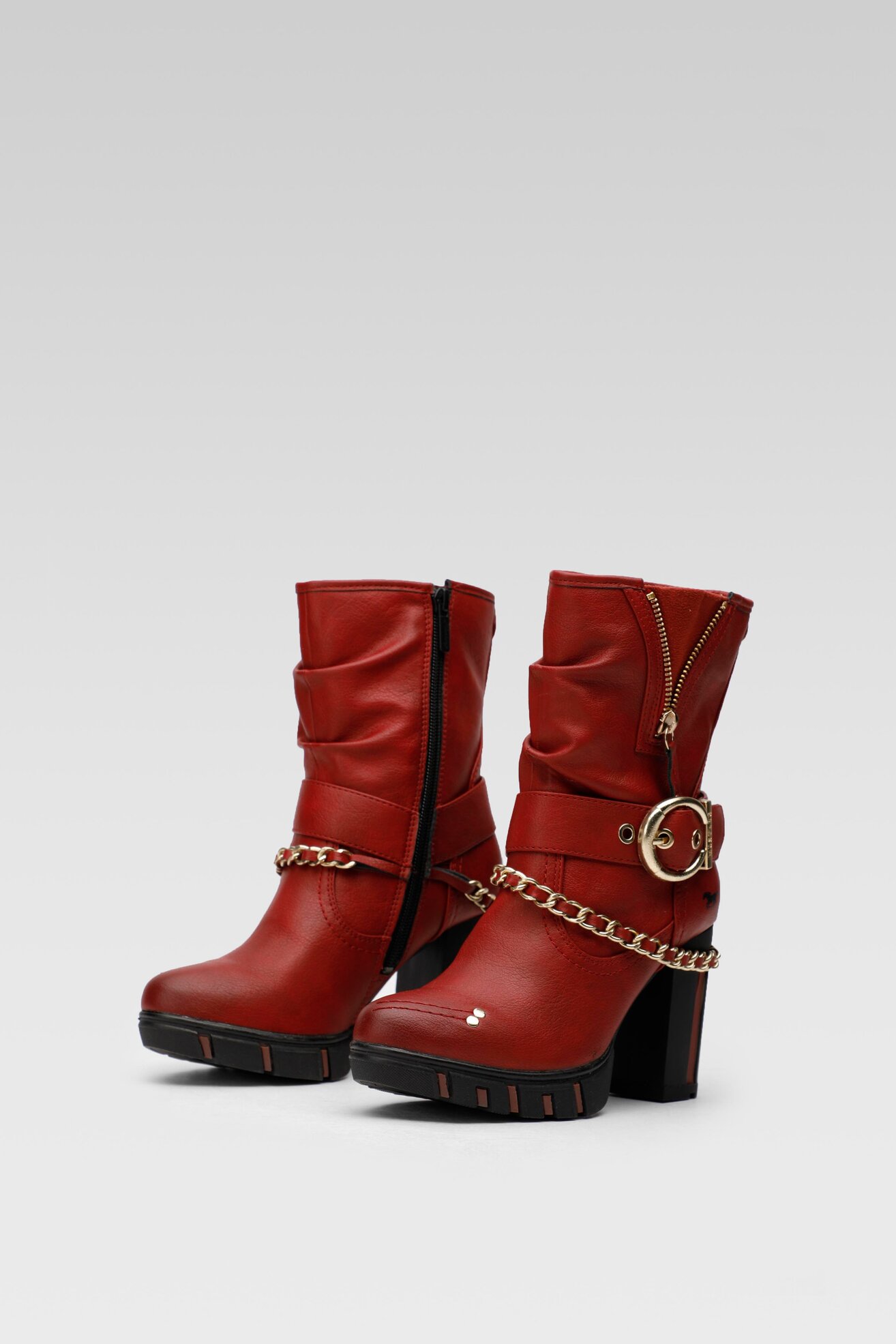 Csizma Mustang 1363-505 PIROS