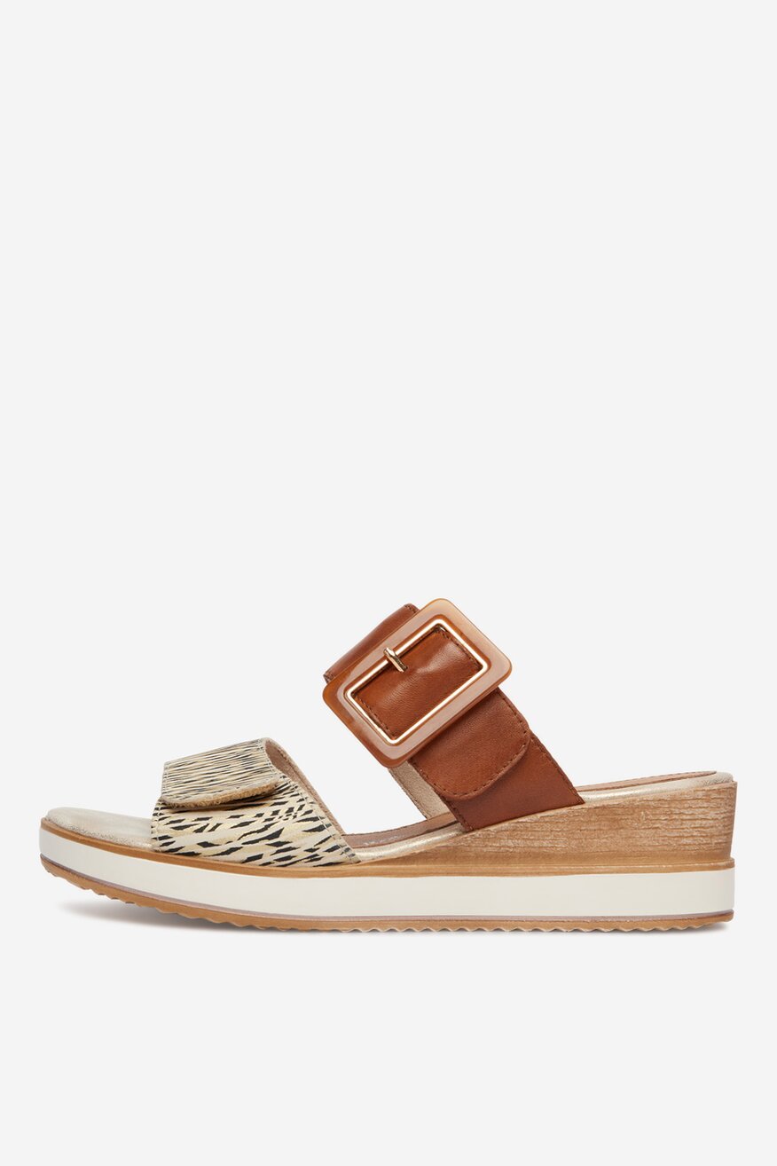 Remonte - Klapki skórzane - 5906751744901