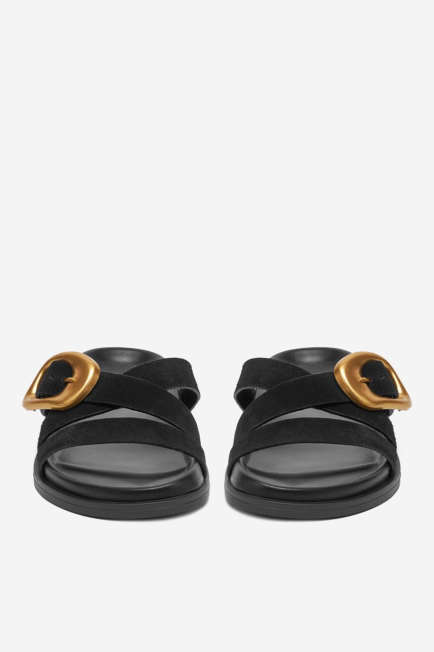 Șlapi Gino Rossi NEGRU - 5906751056776