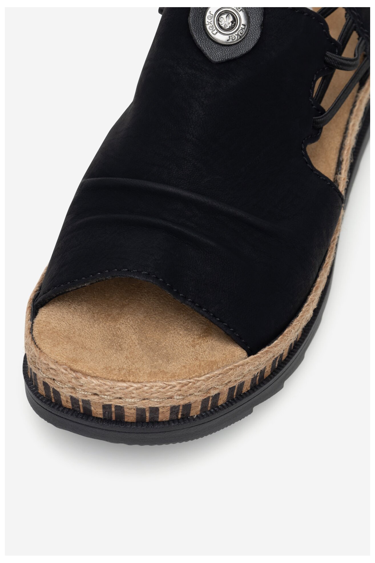 Sandały Rieker V7972-00 Czarny